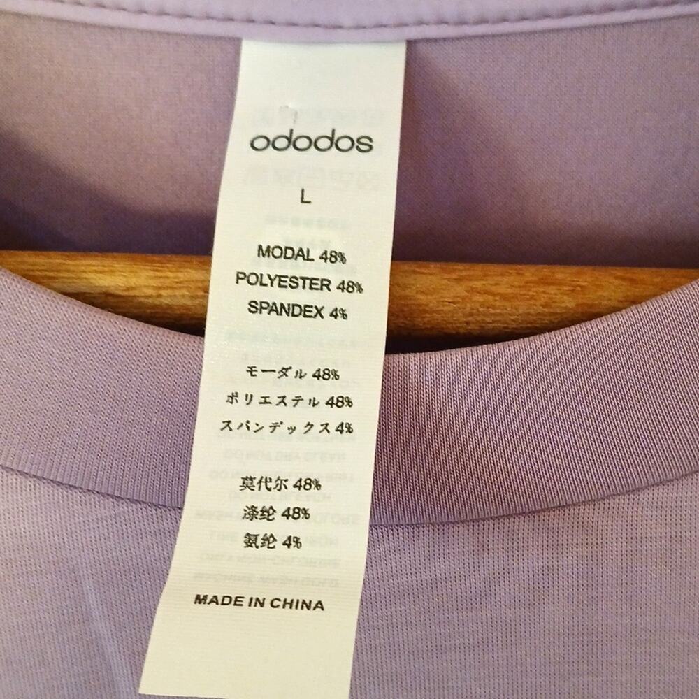 Ododos Lavender Athletic Dress Kangaroo Pocket New - Picture 3 of 6